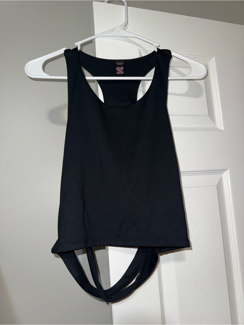 Victoria's Secret Black Racerback Tank Top